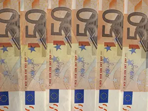 Capital Market Finance Drucke: Fifty Euro notes