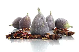 Fig Nutrition Drucke: Fig with tea