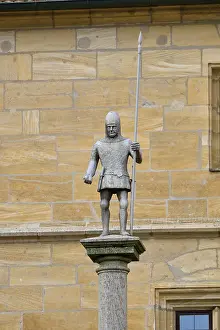 Bavaria Urban Landscape Drucke: Figure of Captain Schweppermann