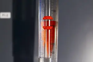 Laboratory Apparatus Drucke: Filter for measurements with bright orange float