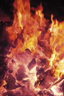 Open Fire Pit Drucke: Fire