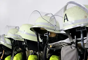 Protective Headgear Drucke: Fire helmets