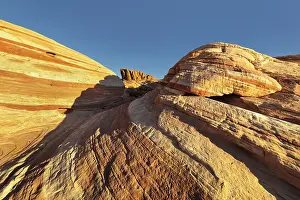 Drought Stricken Landscape Drucke: Fire Wave, Valley of Fire State Park