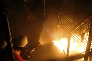Firefighter In Action Drucke: Firebrigade in action