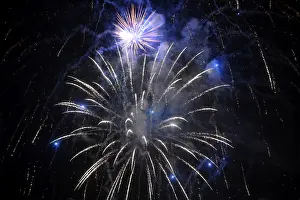 Nighttime Pyrotechnics Drucke: Fireworks