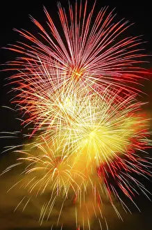 New Year Fireworks Drucke: Fireworks