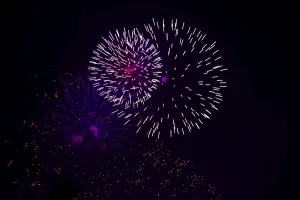 Light Trail Photography Drucke: Fireworks