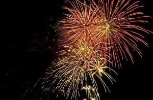 New Year Fireworks Drucke: Fireworks