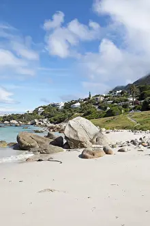 South African Coast Drucke: Fischermans Beach at False Bay