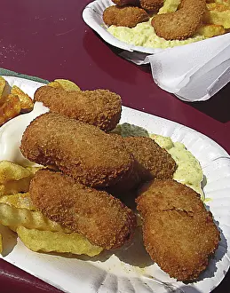 High Calorie Snack Drucke: Fish and chips