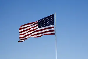 National Symbol Drucke: US flag