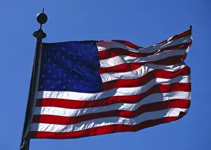 USA National Symbol Drucke: US flag