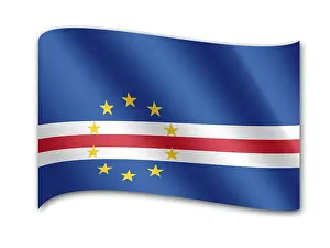 African National Flags Drucke: Flag of Cape Verde