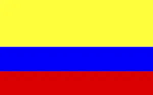 South American Flag Drucke: Flag of Colombia
