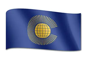 Computer Graphic Flags Drucke: Flag of the Commonwealth of Nations