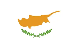 Southeast Europe Tourist Attraction Drucke: Flag of Cyprus