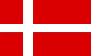 European Nationality Symbol Drucke: Flag of Denmark