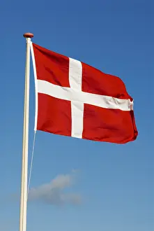 National Colors Denmark Drucke: Flag of Denmark