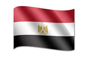 Symbolic National Ensigns Drucke: Flag of Egypt