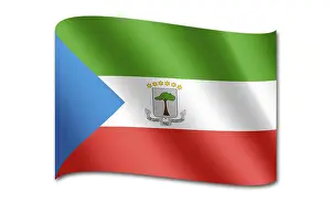 Drucke von Das Flaggenmotiv von Äquatorialguinea Äquatorialguinea Drucke: Flagge der Republik Äquatorialguinea