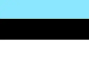 European National Emblem Drucke: Flag of Estonia