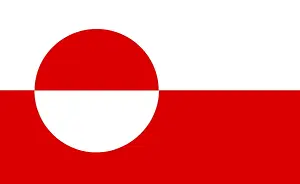 Greenland Flag Drucke: Flag of Greenland