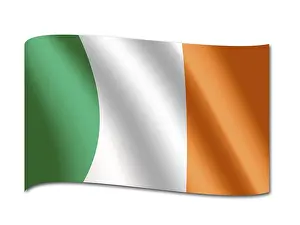 Irish National Flag Drucke: Flag of Ireland