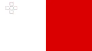 European National Emblem Drucke: Flag of Malta