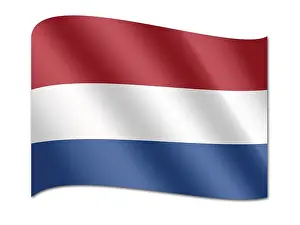 Computer Graphic Flags Drucke: Flag of the Netherlands