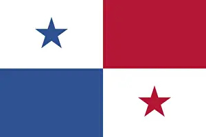 Panama Flag Drucke: Flag of Panama, Vector illustration