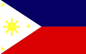 Flagge der Philippinen