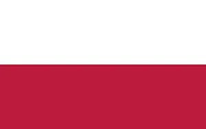Polish National Flag Drucke: Flag of Poland, Vector illustration