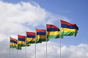 Mauritius Flag Drucke: Flags of Mauritius