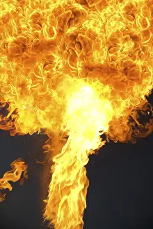 Red Flame Drucke: Flames