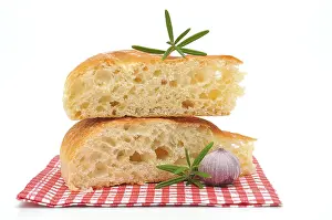 True Lavender Plant Drucke: Flatbread, bread pieces, Germany