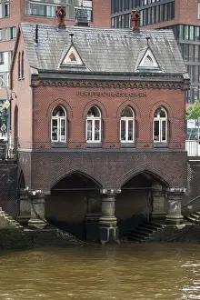 Hanseatic Cityscape Drucke: Fleetschlosschen building
