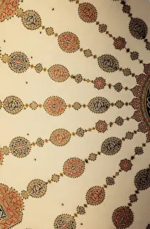 Ottoman Decorative Arts Drucke: Floral art pattern example of the Ottoman time