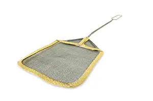 Exempt Plate Design Drucke: Fly swatter with dramatic perspective isolated on a white background