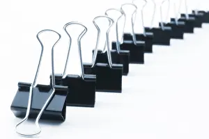 Stationery Supplies Drucke: Fold-back paperclips