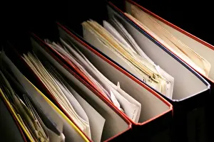 Office Work Stationery Drucke: Folder