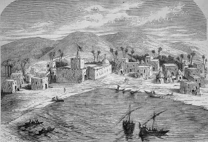 African Coastal Cities Drucke: Fomboni, the third largest town in the Comoros