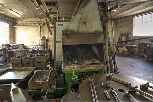 Bavaria Industrial Museum Drucke: Forge in a drop forge, industrial museum