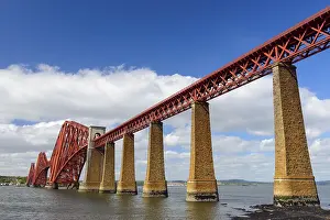 Forth Bridge Scotland Drucke: Forth Bridge over Firth of Forth