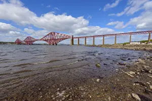 Drucke von Forth-Brücke über Firth of Forth, South Queensferry, Edinburgh, Schottland, Vereinigtes Königreich Forth-Brücke Drucke: Forth-Brücke über den Firth of Forth