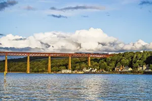 Northern Europe Waterfront Scene Drucke: Forth Bridge, Queensferry Crossing