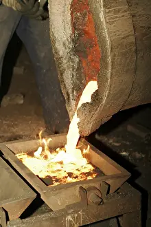 Industrial Plant Drucke: In a foundry