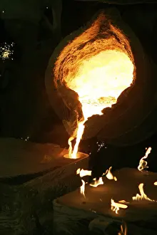 Blast Furnace Drucke: In a foundry