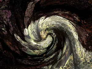 Surrealismus Drucke: Fraktale Grafiken, abstrakt.