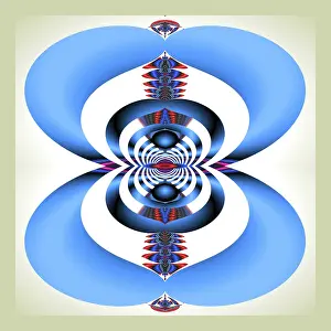Surrealismus Drucke: Fraktale Grafiken, abstrakt.