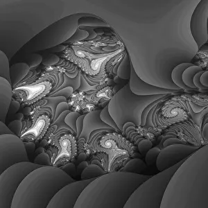 Abstract Art Illustration Drucke: Fractal object